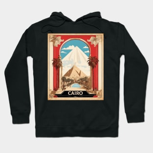 Historic Cairo Egypt Desert Vintage Poster Tourism Hoodie